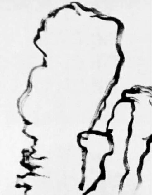 牛毛皴的画法 - 步骤01