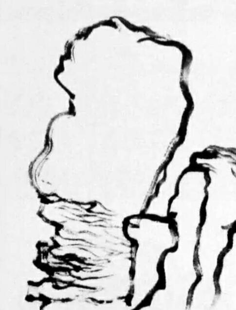 牛毛皴的画法 - 步骤02