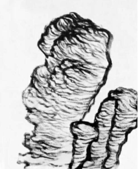 牛毛皴的画法 - 步骤05