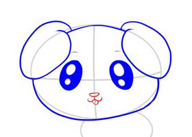 小狗简笔画，如何画小狗