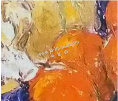 如何用油画刀画油画？步骤5