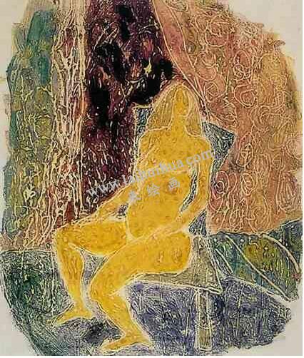 油画独幅版画法 图02