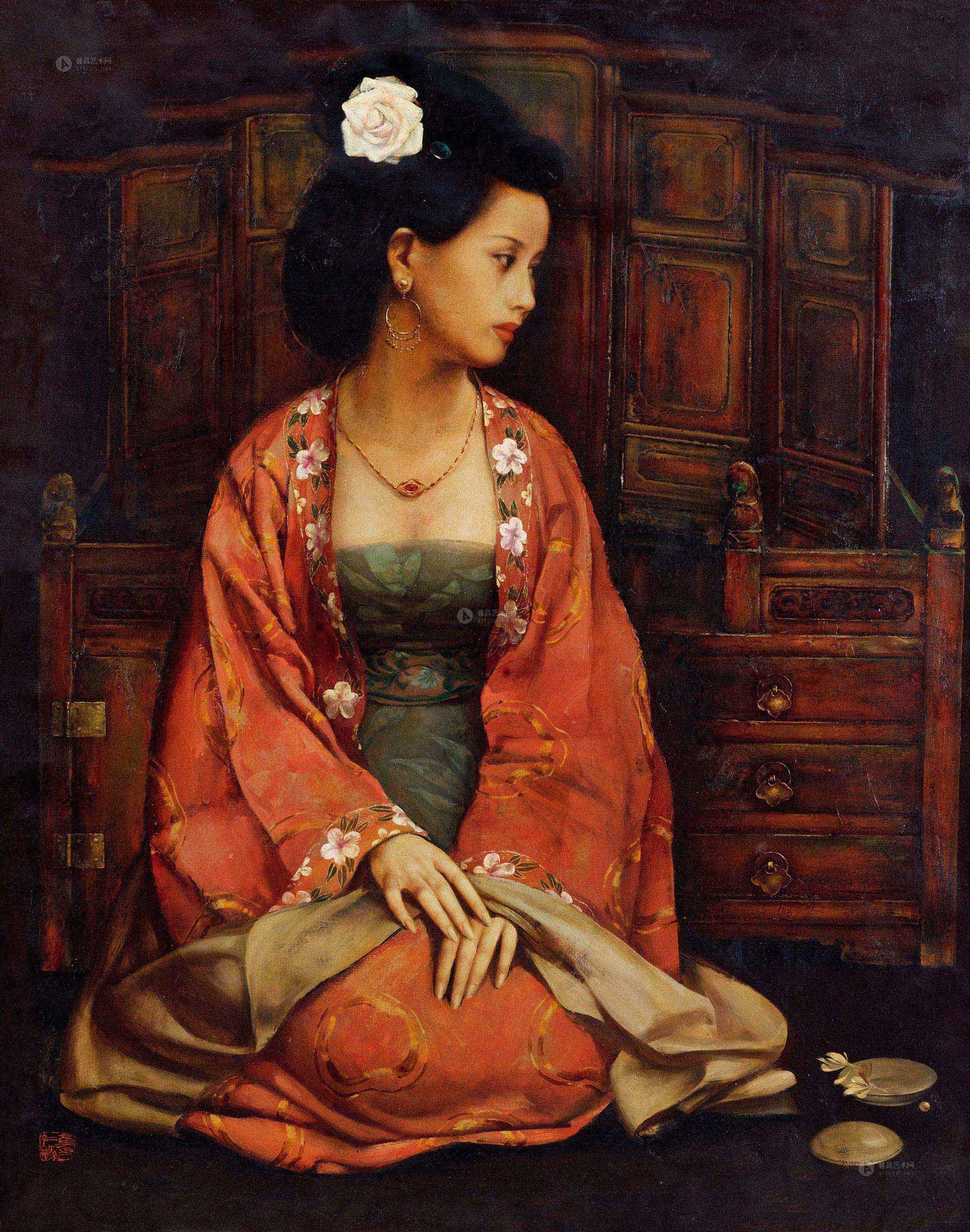油画的“平抹”画法