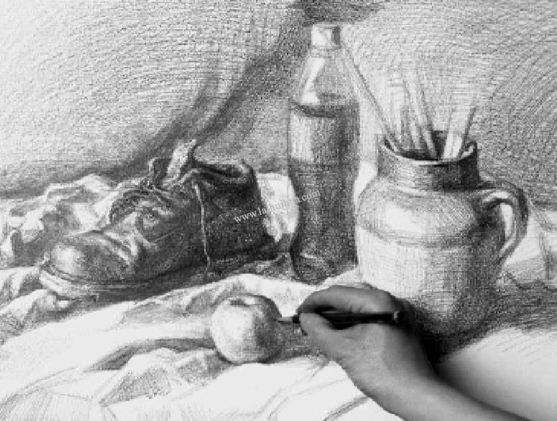 素描的静物写生步骤 07