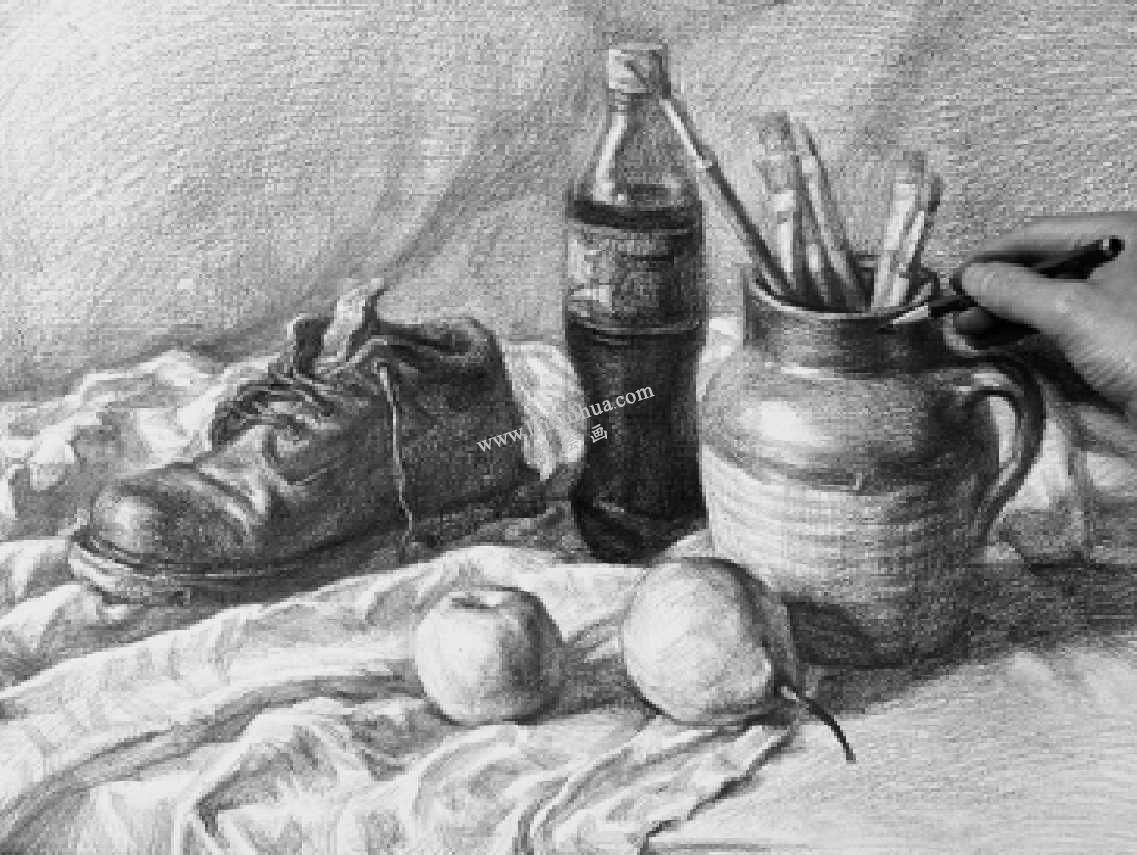 素描的静物写生步骤 08