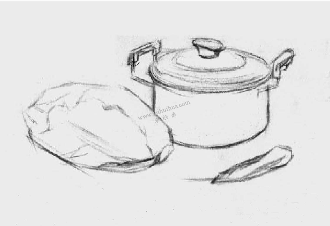 素描大白菜