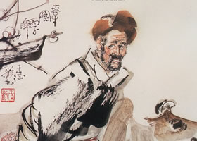 老农的国画画法