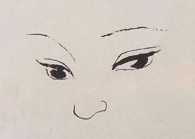 少女的国画画法