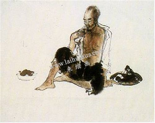 国画人物画法步骤 三