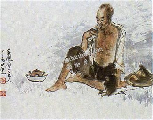国画人物画法步骤 五