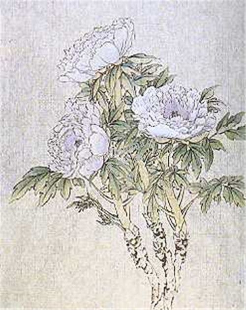 牡丹国画第六步画法