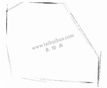 奶牛的素描画法步骤 一