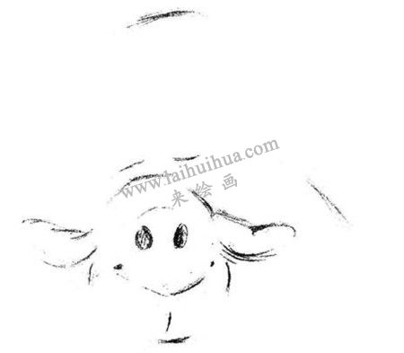 婴儿和玩具的组合体素描绘画方法步骤 一