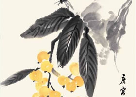 枇杷国画法（一）
