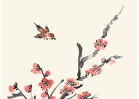 梅花的国画画法