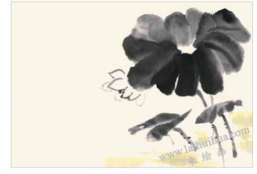 小鸭子的国画画法  步骤三