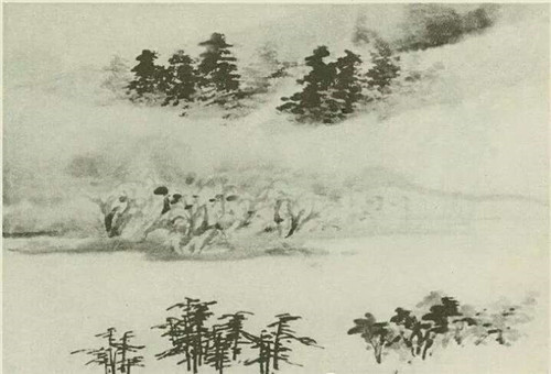 远景树的画法