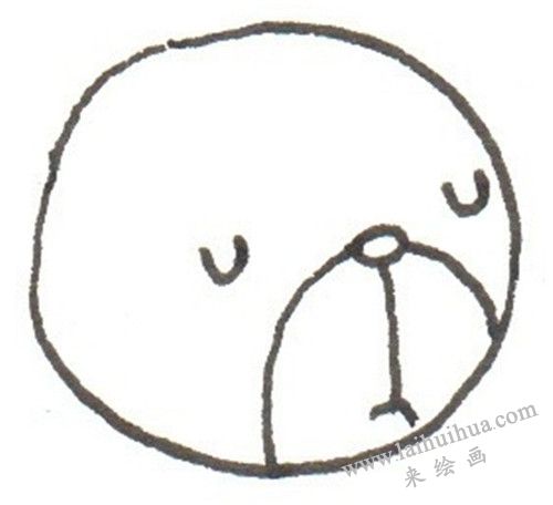 花猫的脸的画法