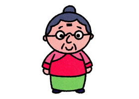 奶奶简笔画