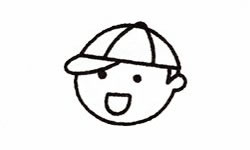 小学生的简笔画画法步骤二