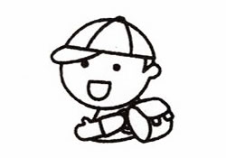 小学生的简笔画画法步骤三