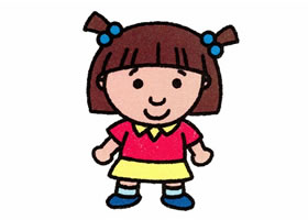 妹妹简笔画