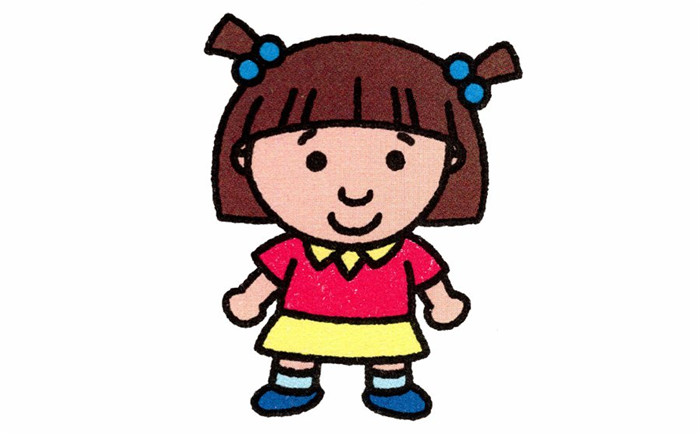 妹妹简笔画