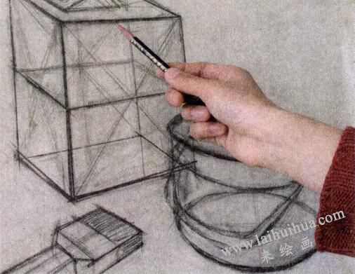 素描的执笔方法与作画姿势