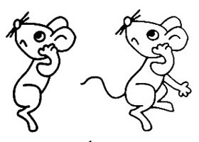 老鼠简笔画