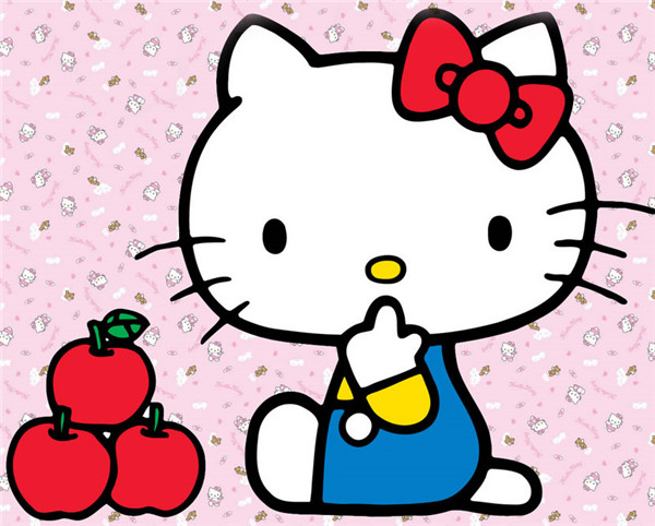 Hello Kitty简笔画