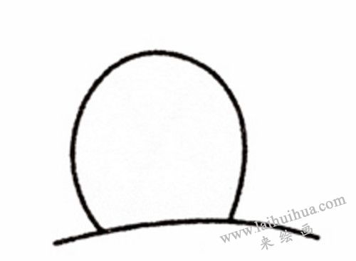 仙人掌简笔画画法步骤 02