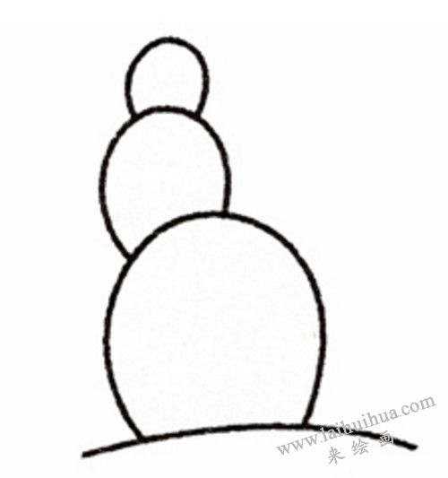 仙人掌简笔画画法步骤 03