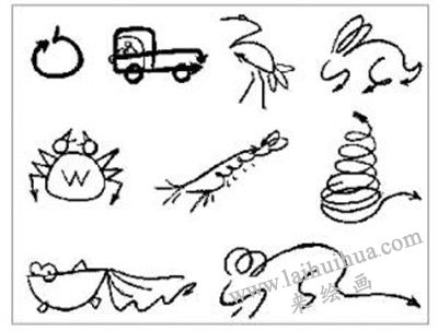 学好简笔画的方法五 （图1-9）