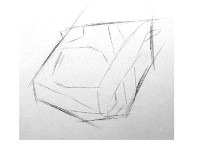 划分比例   插画的作画步骤二