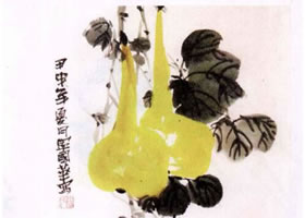 葫芦水墨画画法步骤