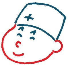 头部，医生简笔画画法步骤一