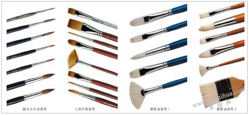 画油画需要哪些工具？
