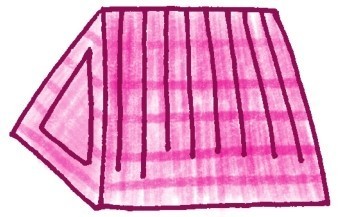 小木屋色铅笔简笔画画法步骤二