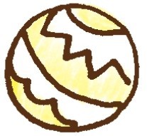 玩具色铅笔简笔画画法步骤二