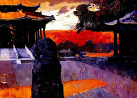宋惠民沈阳故宫油画
