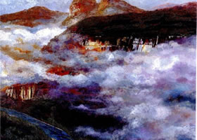 武夷山油画
