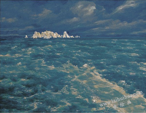 大海的思念　布面油画