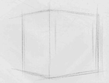 素描闹钟的画法步骤01