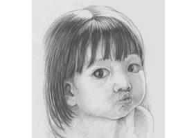 小孩素描