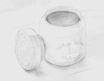 茶叶罐素描画法步骤06