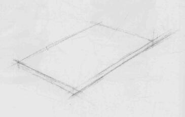 卡包素描画法步骤01