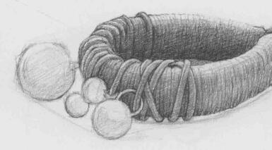 手环素描画法步骤09