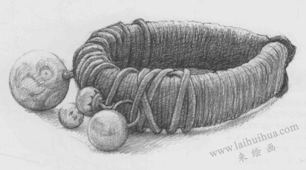 手环素描画法步骤12