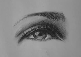 素描中眼睛的画法