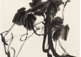 葫芦叶子和藤蔓组合画法